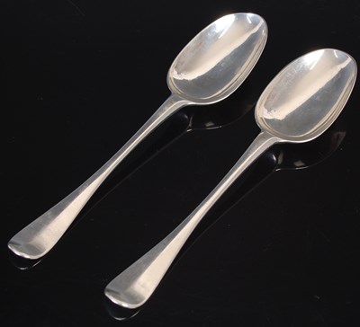 Lot 143 - A pair of George II Scottish silver...