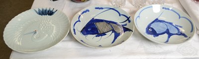 Lot 743 - A 20th century Japanese celadon porcelain...