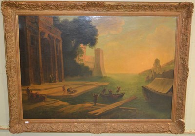 Lot 665 - 18th / 19th century Italian School Coastal...