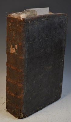 Lot 866 - An antique Foxe's Book of Matryrs. This is a...