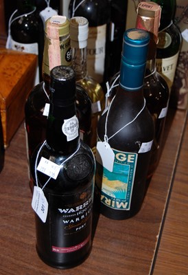 Lot 301 - Five bottles of various whisky, wines and...