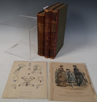 Lot 569 - Le Moniteur de la Mode. A collection of hand...
