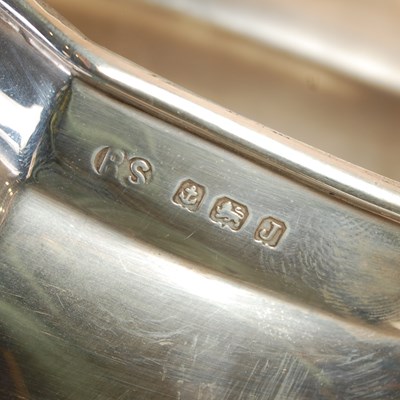 Lot 177 - A Birmingham silver four piece tea service,...