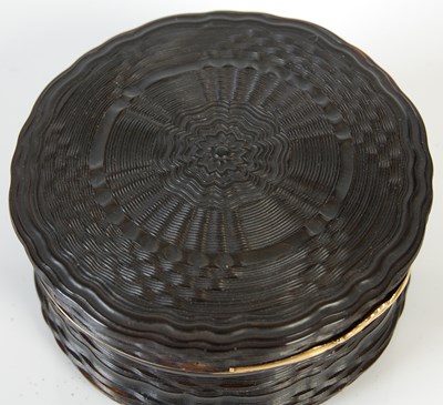 Lot 241 - Jacobite interest: a fine tortoiseshell...