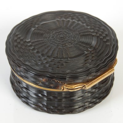 Lot 241 - Jacobite interest: a fine tortoiseshell...