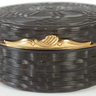 Lot 241 - Jacobite interest: a fine tortoiseshell...