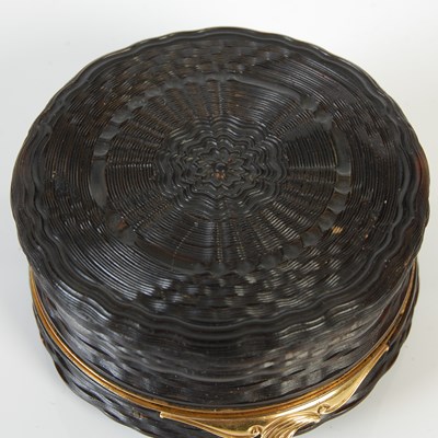 Lot 241 - Jacobite interest: a fine tortoiseshell...