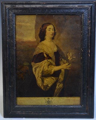 Lot 741 - After Sir Anthony van Dyck Jane, daughter of...