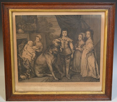 Lot 649 - After Sir Anthony van Dyck Charles Prince of...