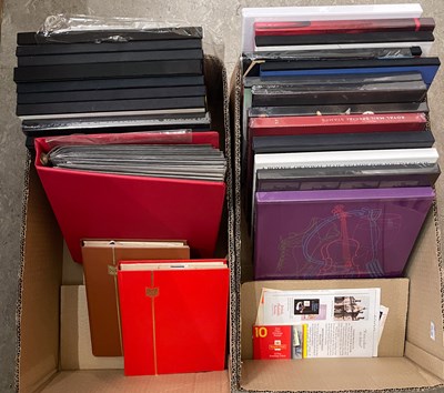 Lot 377 - Two boxes of assorted Royal Mail Special...