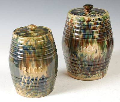 Lot 297 - A large 19th century Scottish Pottery 'MEAL'...