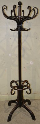Lot 543 - An early 20th century mahogany Thonet style...