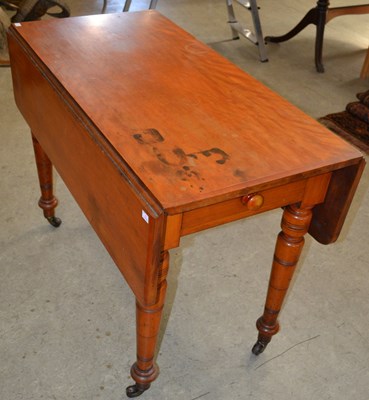 Lot 561 - A 19th century mahogany Pembroke table, the...