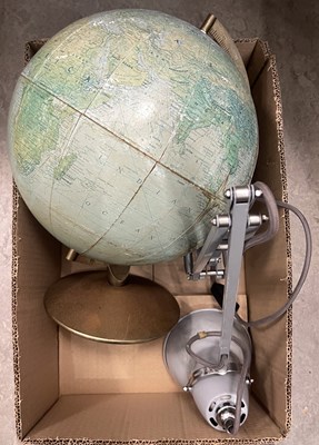Lot 392 - A vintage style world globe, diameter 12...