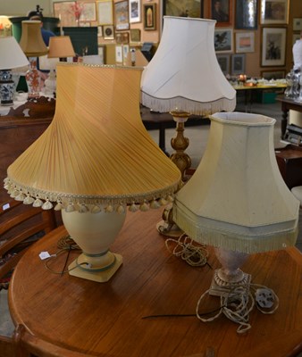 Lot 576 - An Italianate Altar Pricket candlestick table...