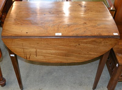 Lot 563 - A 19th century mahogany Pembroke table, with...