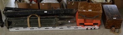 Lot 405 - A group of surveying equipment, to include...
