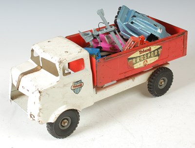 Lot 228 - A 20th century metal Tri-Ang Transport Truck...