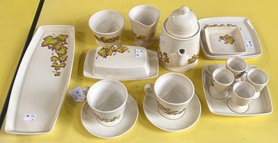 Lot 317 - A 20th century Carlton Ware part dinner...