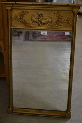 Lot 654 - A 19th century Regency style gilt wood Pier...