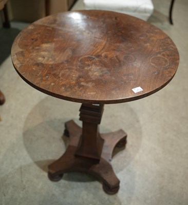 Lot 641 - A 19th century mahogany wine table, the...