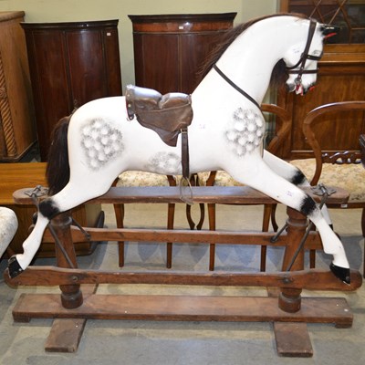 Lot 530 - A late 19th/ early 20th century painted wooden...