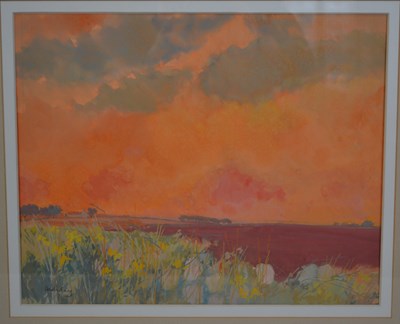 Lot 487 - Irene May Halliday (1931-2023) Autumn evening...