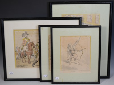 Lot 407 - After James Gillray (1757-1815) The salute...