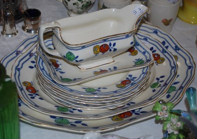 Lot 429 - A Corona Ware Madrid pattern part dinner...