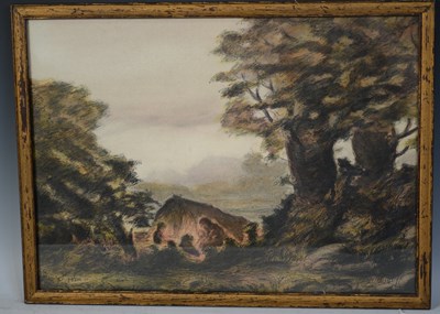 Lot 461 - Harry Keir (1902-1977) 
Campsite enclosed by...