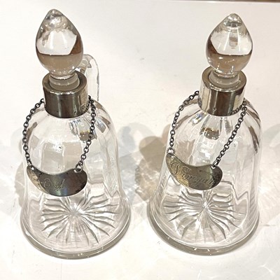 Lot 125 - A pair of early 20th century silver mounted...