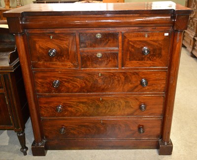 Lot 662 - A 19th century mahogany Scottish chest of...