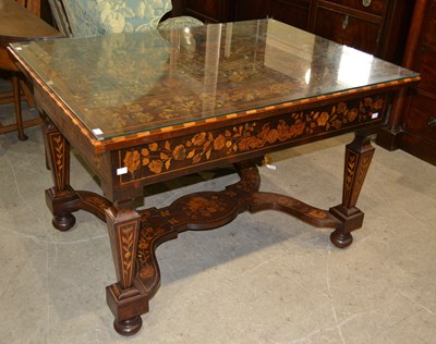 Lot 666 - An early 19th century Dutch marquetry inlaid...
