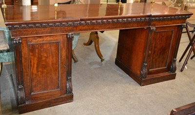 Lot 713 - Holland & Sons, a 19th century mahogany...