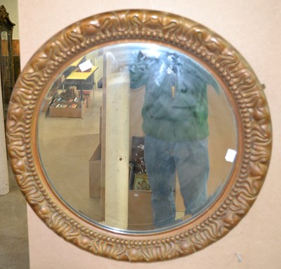Lot 769 - An early 20th century giltwood circular wall...
