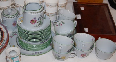 Lot 376 - A Spode 'Summer Palace' pattern part teaset