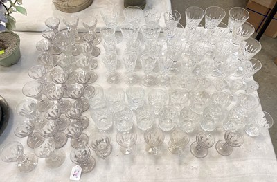 Lot 359 - A large collection of assorted glasses, to...