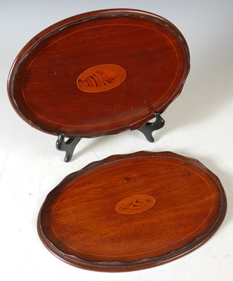 Lot 285 - A pair of George III style small sized...