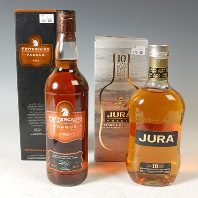 Lot 271 - Two boxed bottles of Highland Single Malt...