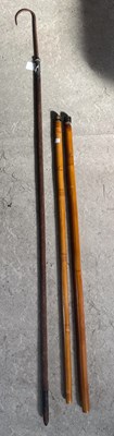 Lot 500 - Two Hardy Brothers of Alnwick bamboo rod cases,...
