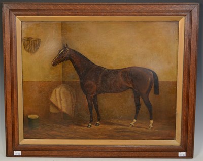 Lot 562 - James Dudgeon (19th Century) Racehorse oil on...