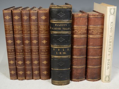 Lot 450 - A collection of antique books to include:...