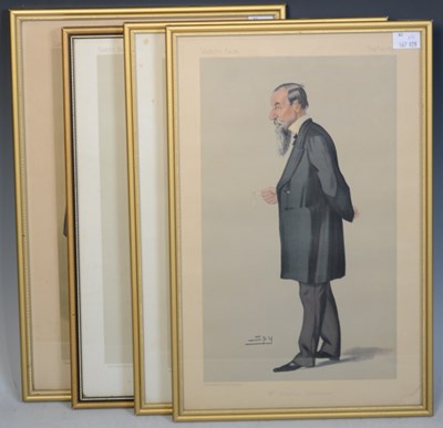 Lot 536 - 19th Century Vanity Fair Chromolithographs,...