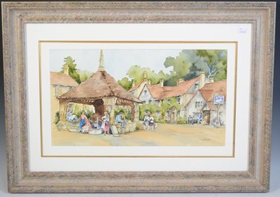Lot 576 - Jim Conlin (1945-2024) Glencoe watercolour,...
