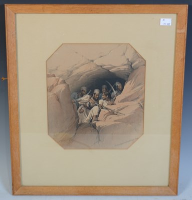 Lot 552 - After Louis Haghe Beloochees in the Bolan Pass...