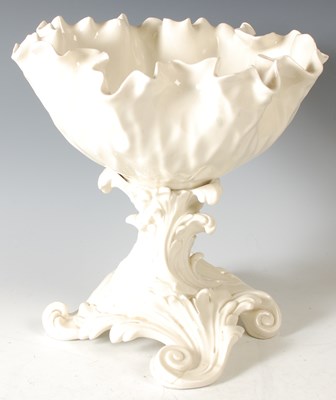 Lot 247 - A Doulton Burslem white ceramic table...