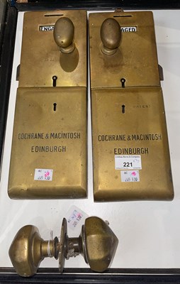 Lot 221 - A pair of early 20th century Penny Privacy...