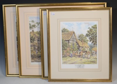 Lot 533 - After John L. Chapman (B.1946) Four scenes...