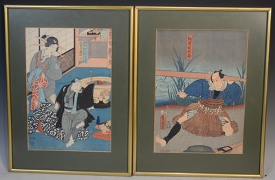 Lot 570 - Utagawa Kunisada (Utagawa Toyokuni III,...