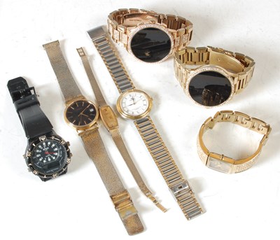 Lot 219 - A box of assorted ladies watches, to include...